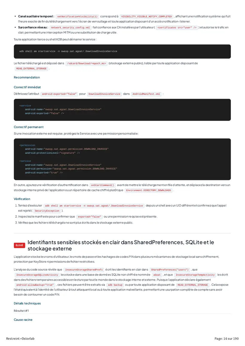 Vulnérabilité avec code vulnérable